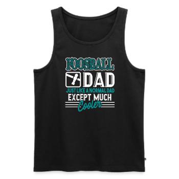Foosball Foosball Dad Is Cooler - Men's Premium Organic Tank Top - black - Front - Michal (187cm)