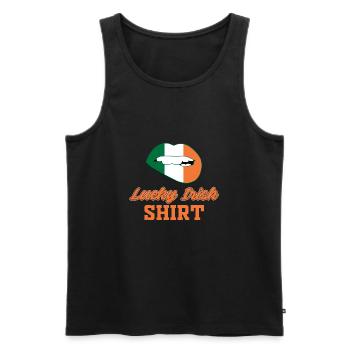 Irland - Männer Premium Bio Tank Top - Schwarz - Vorne - Michal (187cm)