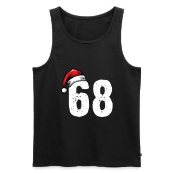68 Numéro Noël - Débardeur bio Premium Homme - noir - Devant - Michal (187cm)