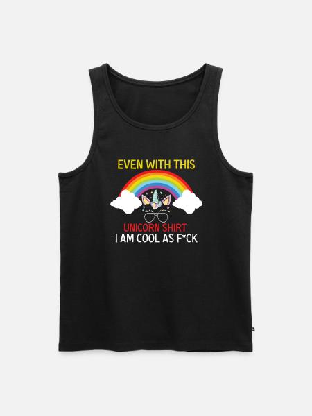 Funny Sarcastic - Men's Premium Organic Tank Top - black