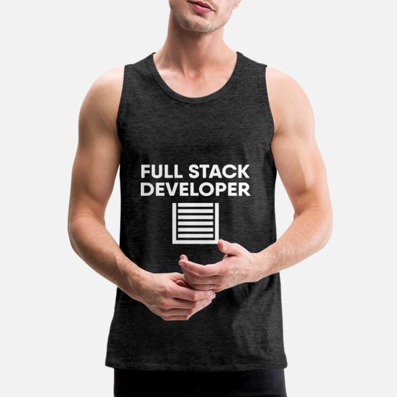 Full Stack Developer Men's Premium Organic Tank Top