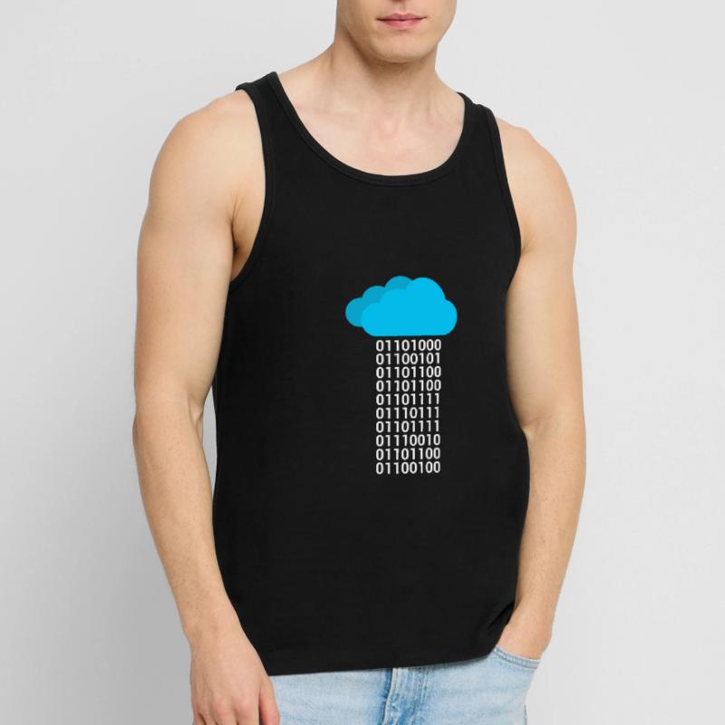 Computer Science Binary Gift Shirt Men's Premium Organic Tank Top