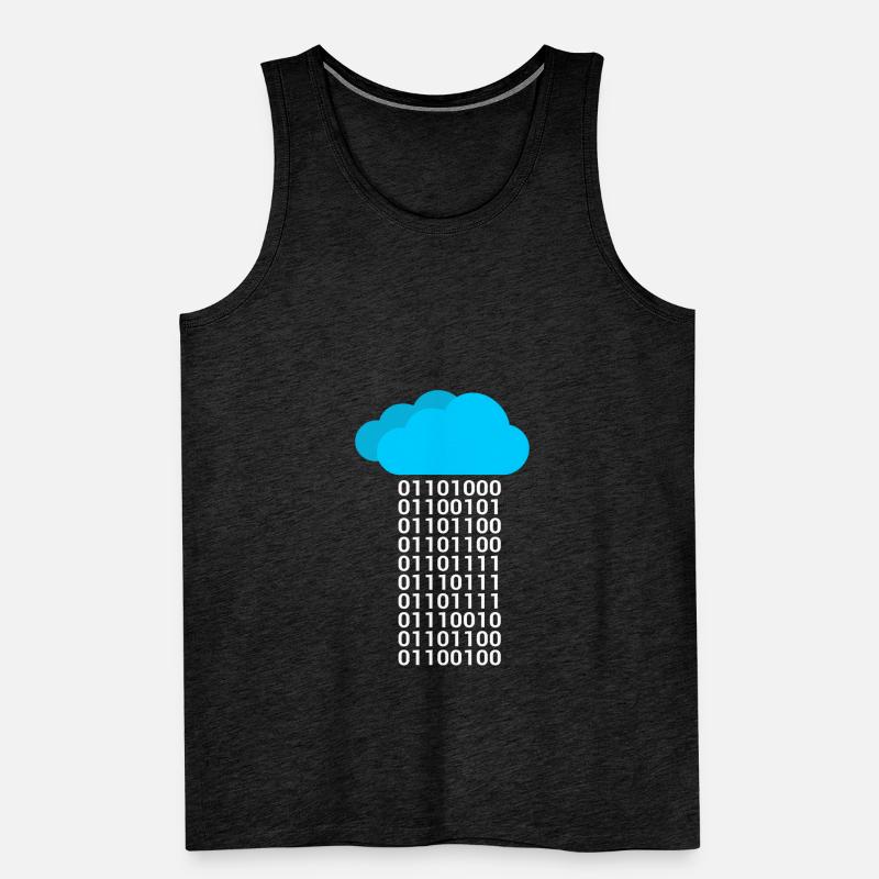 Informatique Binary Cloud Cloud Débardeur bio Premium Homme