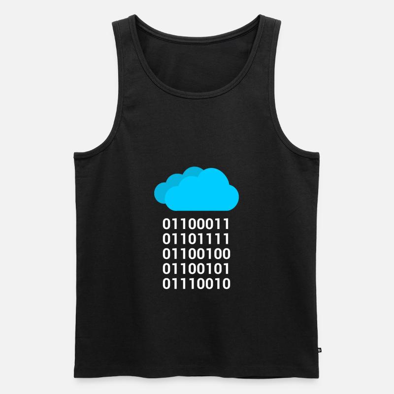 Informatik Geschenk - Männer Premium Bio Tank Top - Schwarz