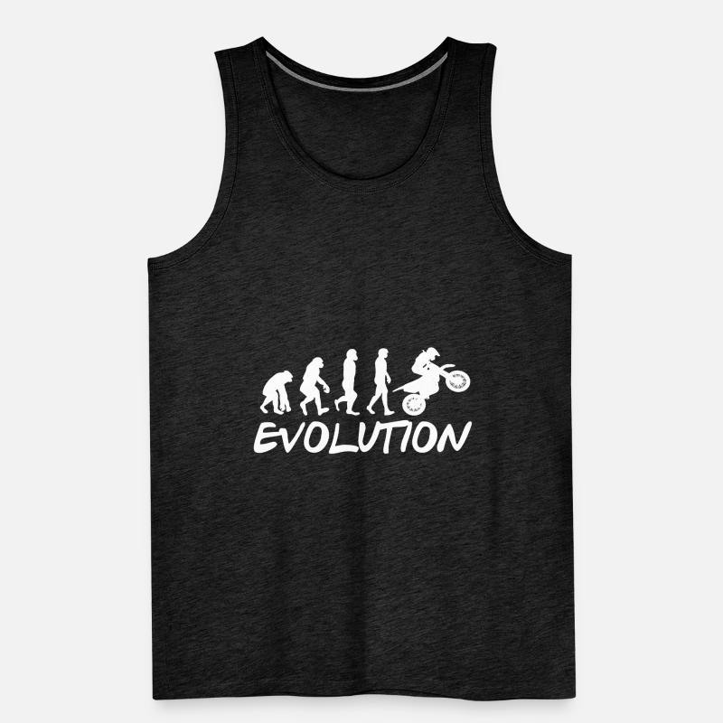 Motorrad Evolution Männer Premium Bio Tank Top