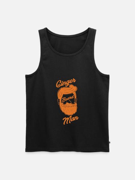 Ginger Bart - Débardeur bio Premium Homme - noir