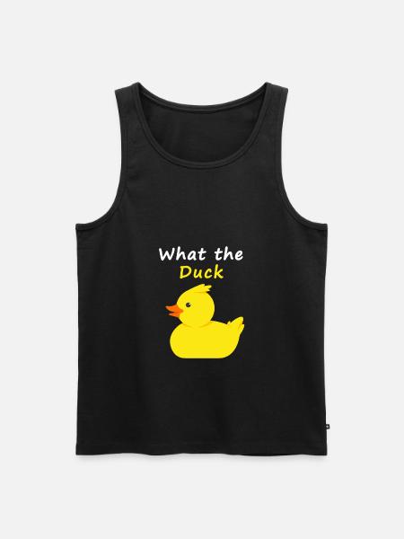 Qu'est-ce que le canard - Débardeur bio Premium Homme - noir