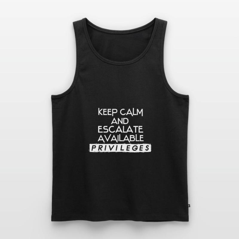Network Admin IT Security Admin Men's Premium Organic Tank Top