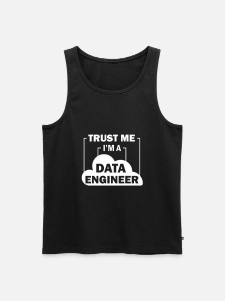 Data Engineer Data Science - Débardeur bio Premium Homme - noir
