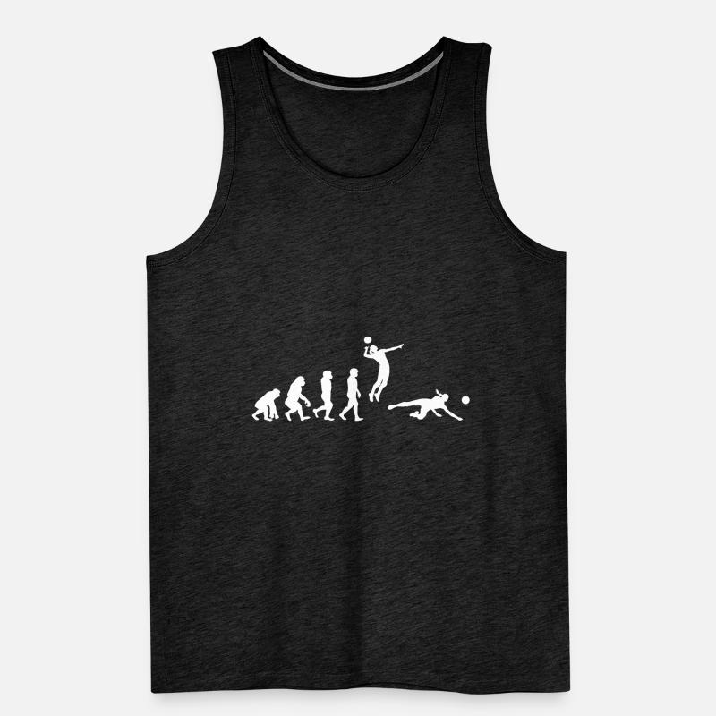 Volleyball Evolution Männer Premium Bio Tank Top