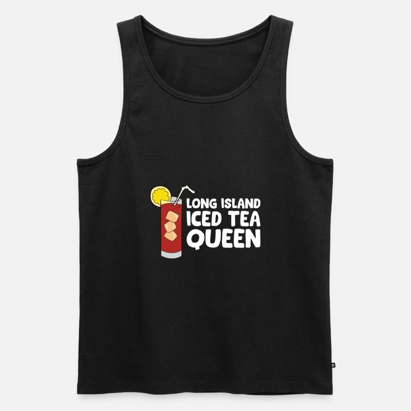 Long Island Eistee-Königin - Männer Premium Bio Tank Top - Schwarz