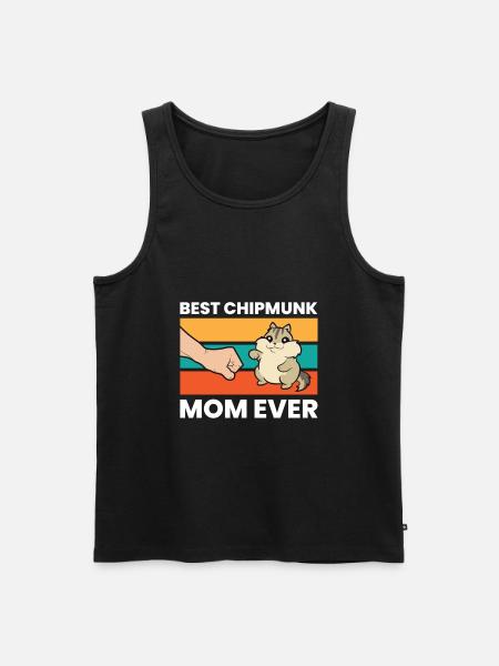 Best Chipmunk Mom Ever - Men's Premium Organic Tank Top - black