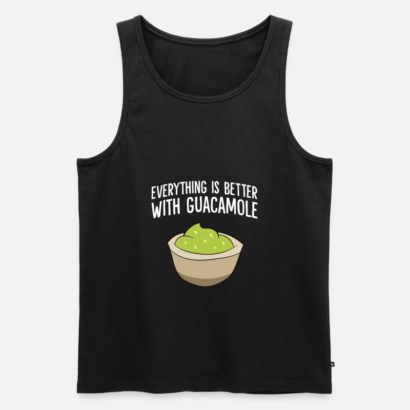 Everything Is Better With Guacamole - Men's Premium Organic Tank Top - black