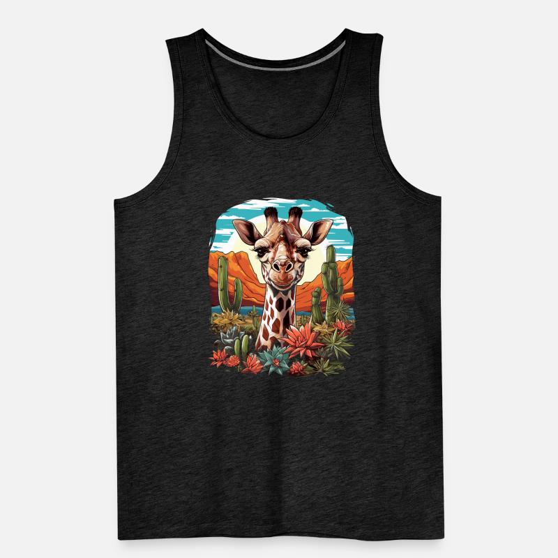 Kamel Männer Premium Bio Tank Top