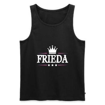 Frieda - Débardeur bio Premium Homme - noir - Devant - AI Model Male 178 light (178cm)