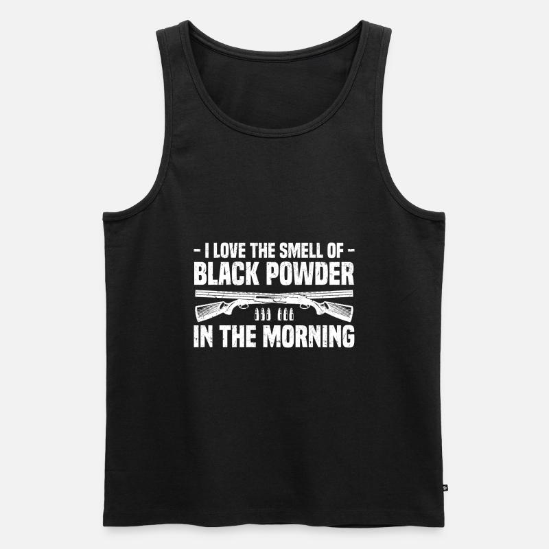 Muzzleloader - Männer Premium Bio Tank Top - Schwarz