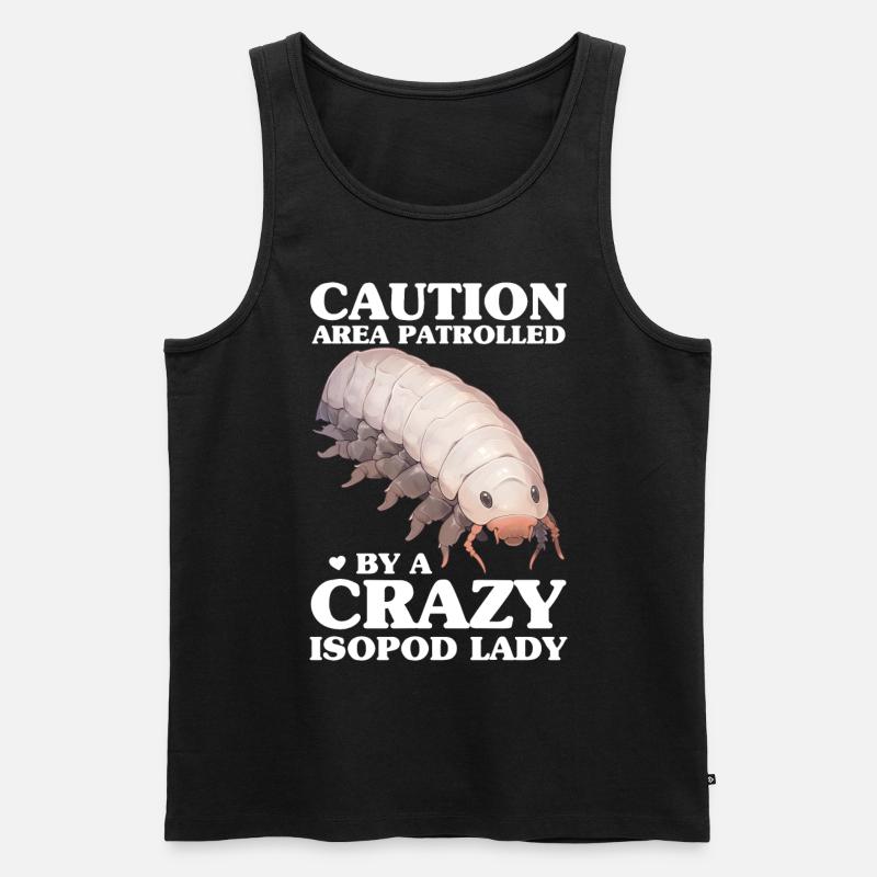Isopoden - Männer Premium Bio Tank Top - Schwarz