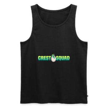 Dinosaurier - Männer Premium Bio Tank Top - Schwarz - Vorne - Michal (187cm)