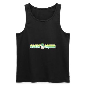 Dinosaurier Geschenke - Männer Premium Bio Tank Top - Schwarz - Vorne - Michal (187cm)