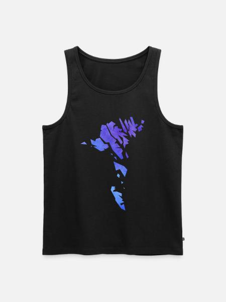 faroe - Men's Premium Organic Tank Top - black