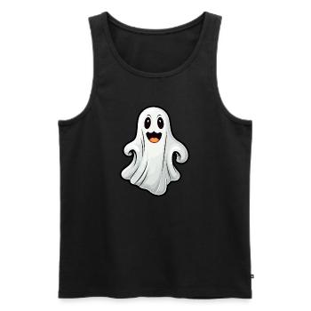 Design d’Halloween effrayant pour la prochaine fête - Débardeur bio Premium Homme - noir - Devant - Michal (187cm)