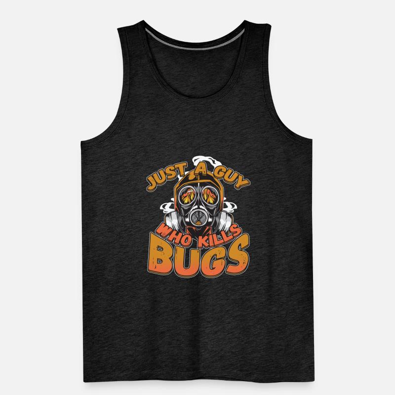 Just A Guy Who Kills Bugs Pest Control Men's Premium Organic Tank Top