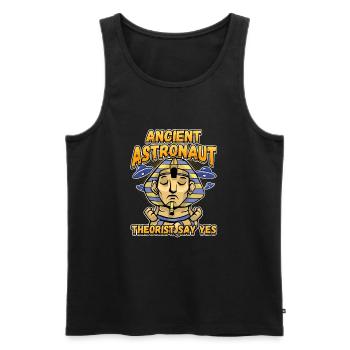 Egyptian Mythology Design for an Ancient Egypt Fan - Männer Premium Bio Tank Top - Schwarz - Vorne - AI Model Male 178 light (178cm)