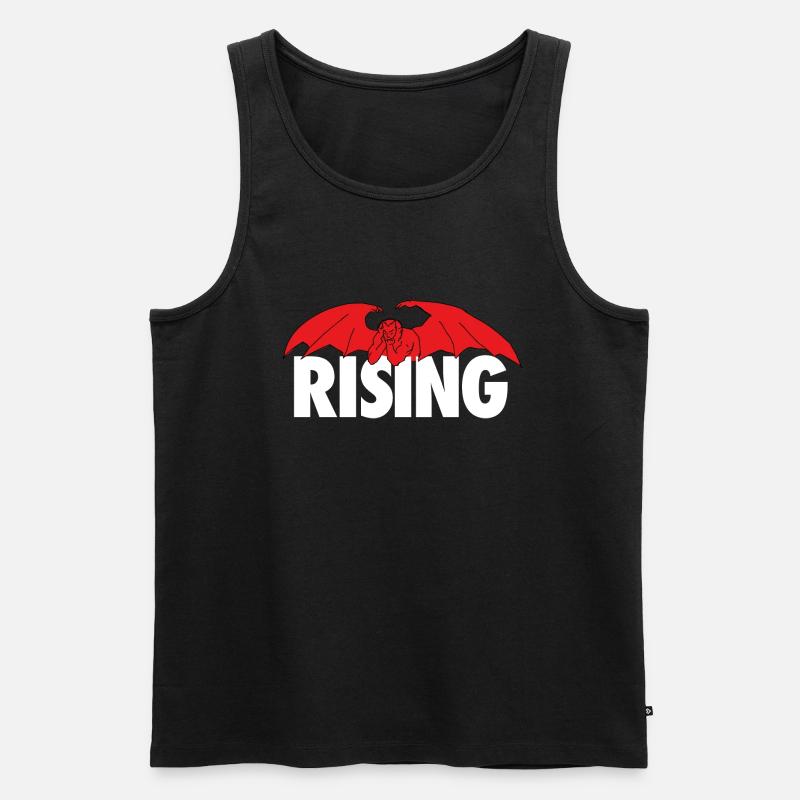 Devils Rising - Männer Premium Bio Tank Top - Schwarz