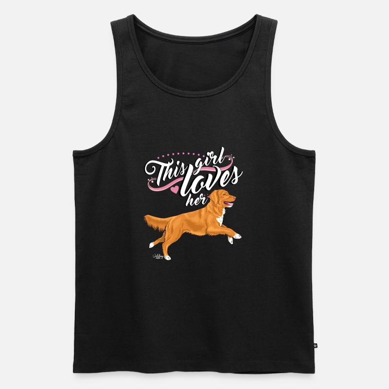 tollergirl2 - Männer Premium Bio Tank Top - Schwarz