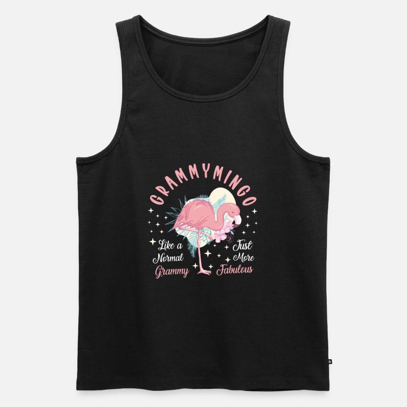 Oma Sprüche - Männer Premium Bio Tank Top - Schwarz