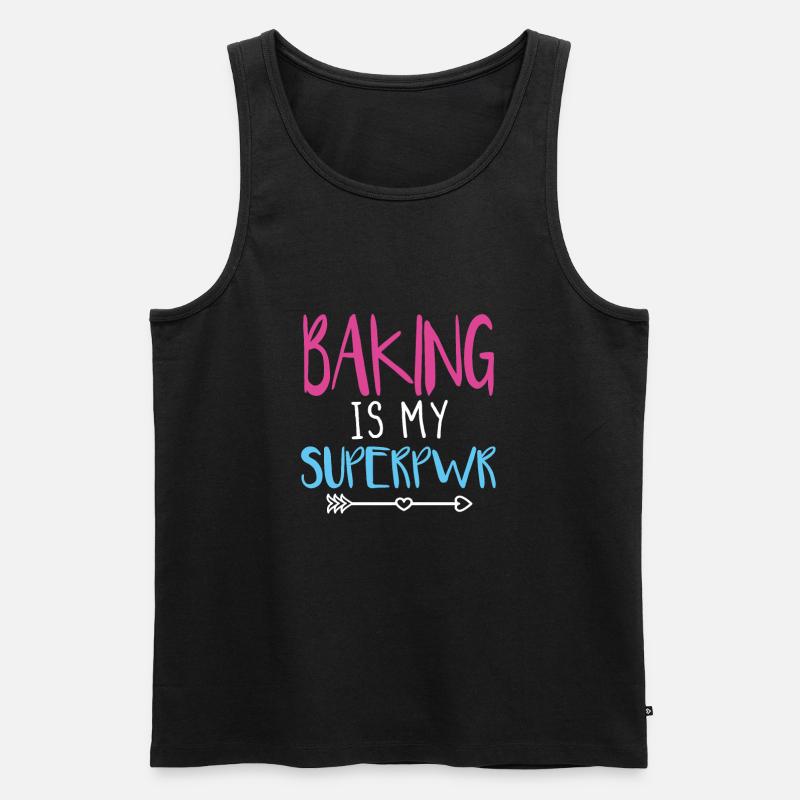Back Spruch lustig Geschenk - Männer Premium Bio Tank Top - Schwarz