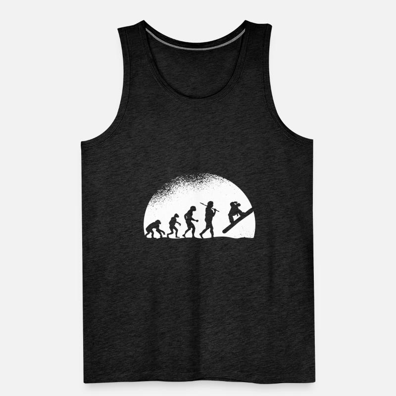 Evolution Snowboarding Débardeur bio Premium Homme