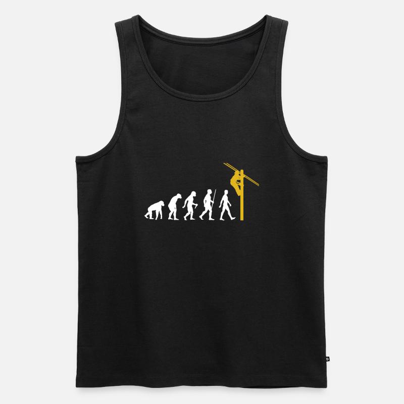 Freileitungsmonteur - Männer Premium Bio Tank Top - Schwarz