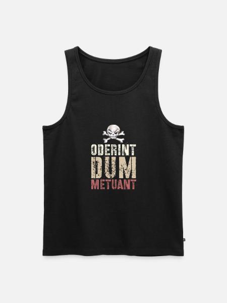 Oderent dum Metuant - Débardeur bio Premium Homme - noir