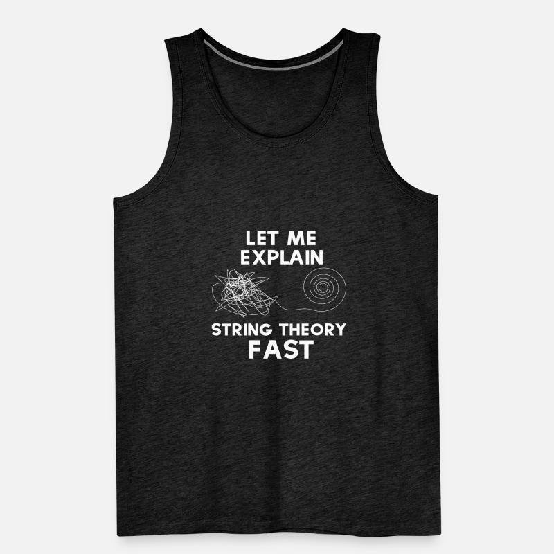 String Theory Men's Premium Organic Tank Top