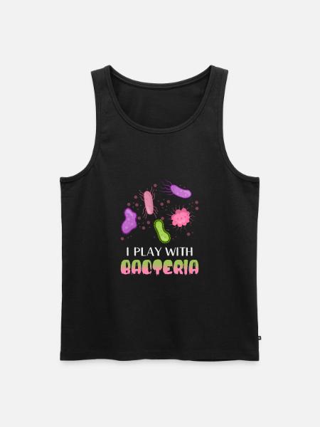 Biology Saying - Men's Premium Organic Tank Top - black