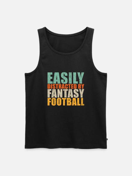 Fantasy Football - Men's Premium Organic Tank Top - black