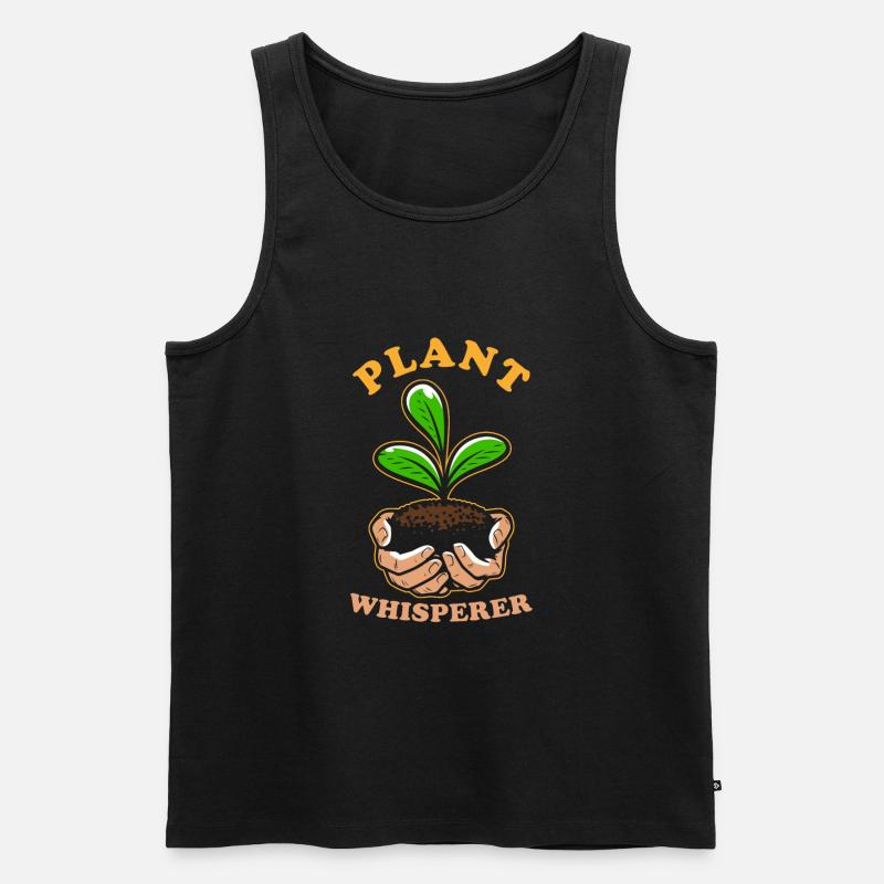 Gärtner Geschenk - Männer Premium Bio Tank Top - Schwarz