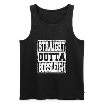 Bob sledge saying funny - Men's Premium Organic Tank Top - black - Front - AI Model Male 178 light (178cm)