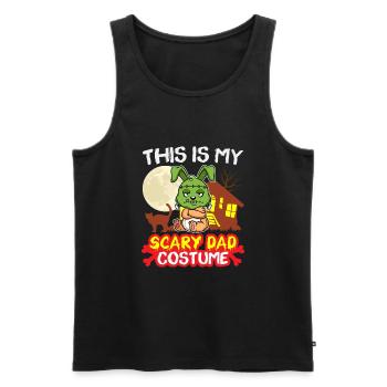 C’est mon costume de père effrayant drôle Halloween - Débardeur bio Premium Homme - noir - Devant - Michal (187cm)