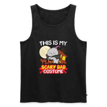 C’est mon costume de père effrayant drôle Halloween - Débardeur bio Premium Homme - noir - Devant - Michal (187cm)