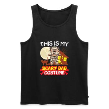 C’est mon costume de père effrayant drôle Halloween - Débardeur bio Premium Homme - noir - Devant - Michal (187cm)