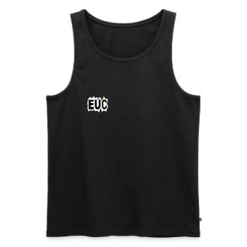 EUC 5 - Men's Premium Organic Tank Top - black - Front - Michal (187cm)