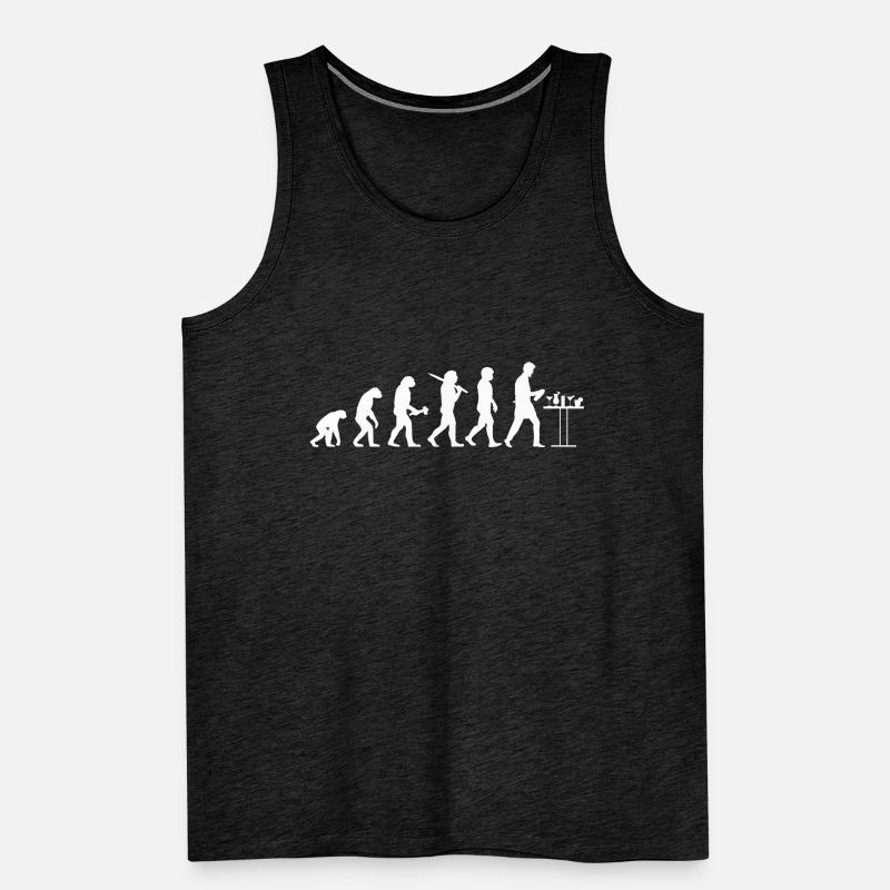 Barkeeper Barmann Bartender Evolution Geschenk Männer Premium Bio Tank Top
