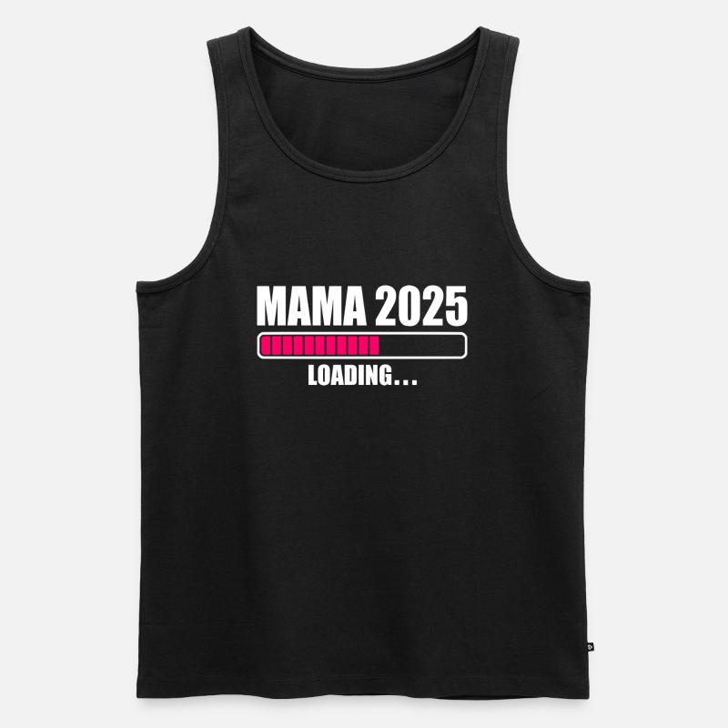 Mama 2025 - Männer Premium Bio Tank Top - Schwarz