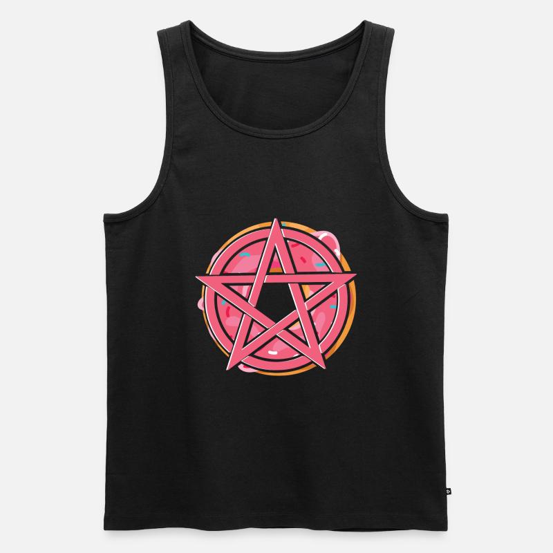 Satanismus - Männer Premium Bio Tank Top - Schwarz