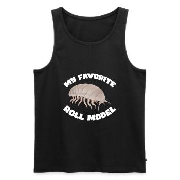 Asseln | Insekten Isopoden Tiere Assel Geschenke - Männer Premium Bio Tank Top - Schwarz - Vorne - Michal (187cm)