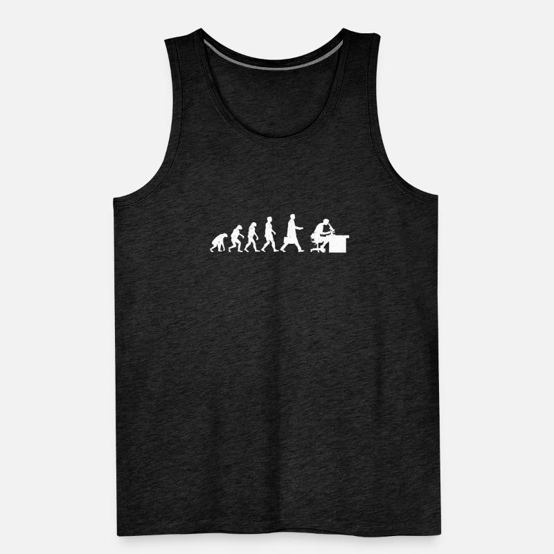 Awesome Histology Technician Human Evolution For A Männer Premium Bio Tank Top