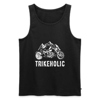 Trike Gift | Trike riders Triker Trikes bikers - Débardeur bio Premium Homme - noir - Devant - Michal (187cm)