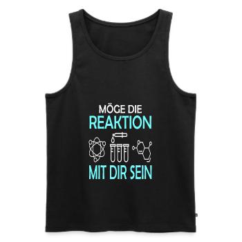 Chemielaborant Chemiker MTLA Chemielabor - Männer Premium Bio Tank Top - Schwarz - Vorne - Michal (187cm)